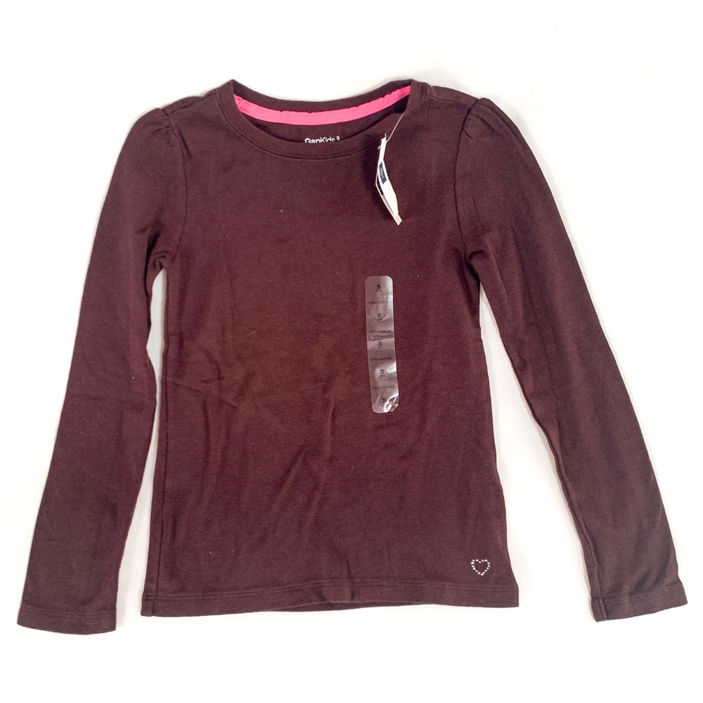 GAP brown long sleeve tee